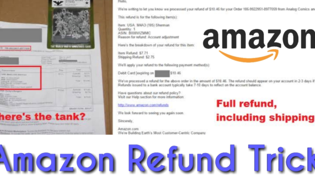 Amazon Refund Trick Of 2024 – Get Refund without Returning Product 100% Working (Full Guide)