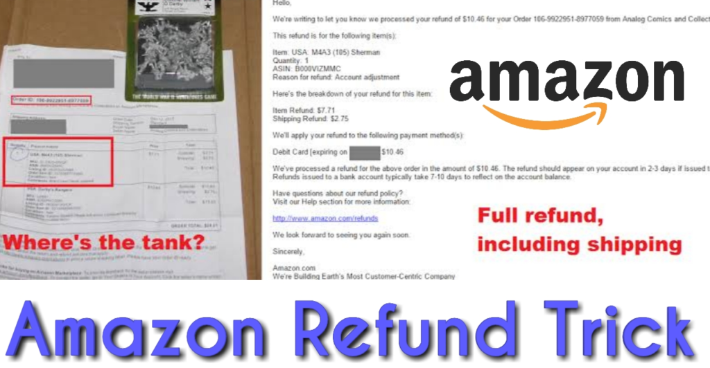 Amazon refund trick