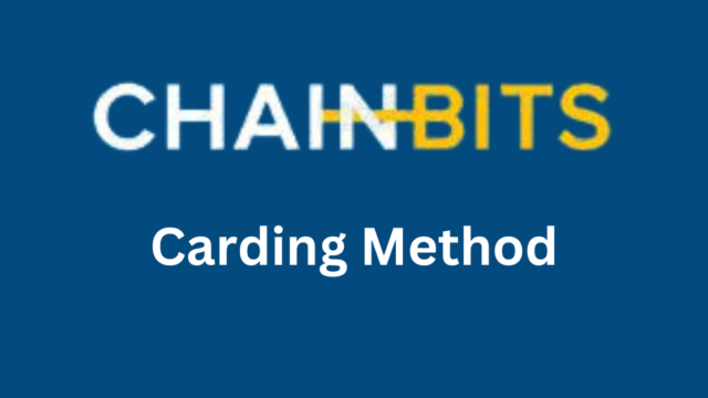 How to Cashout CC to BTC – Chainbits Carding Method 2025